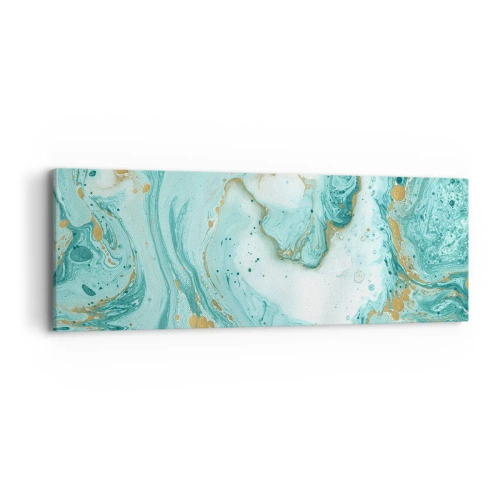 Tablou pe pânză - Sub marele val al perioadei Edo - 90x30 cm