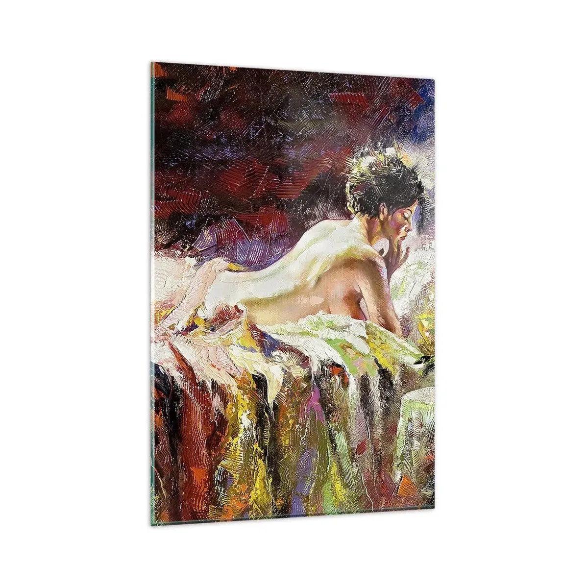 Tablou pe sticlă - Venus în gând - 80x120 cm