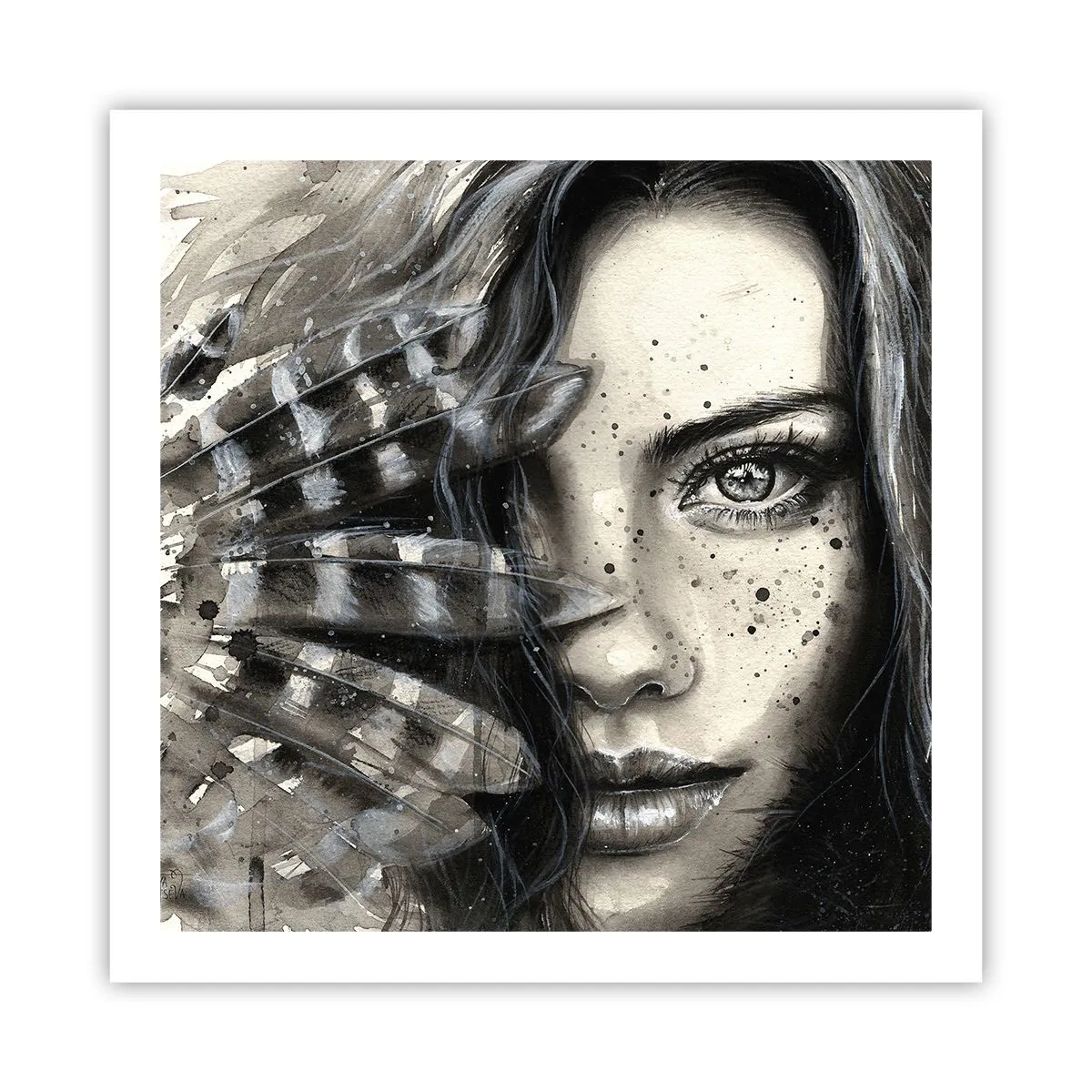 Poster - Frumusețe sălbatică - 60x60 cm