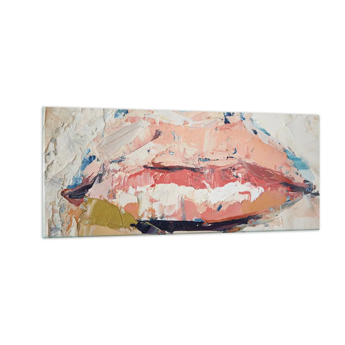 Tablou pe sticlă - Trezește simțurile - 100x40 cm