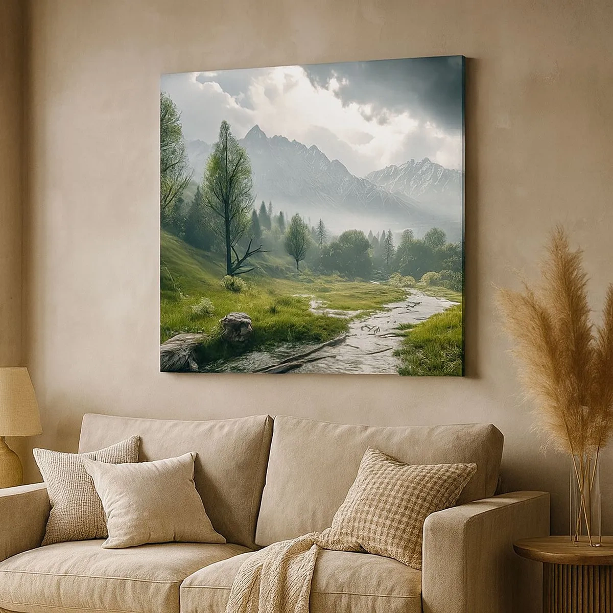 Tablou pe pânză - Până acolo și înapoi - 30x30 cm