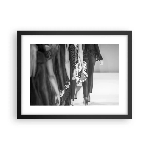 Poster în ramă neagră - Paradă elegantă - 40x30 cm