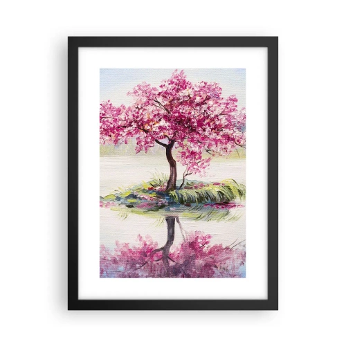 Poster în ramă neagră - Festivalul Primăverii - 30x40 cm