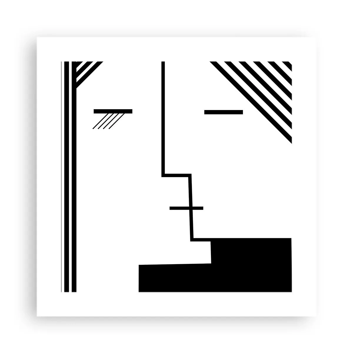 Poster - Doar un sărut - 40x40 cm