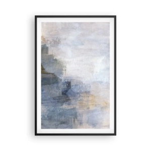 Poster în ramă neagră - Tonuri  și acorduri de culoare - 61x91 cm