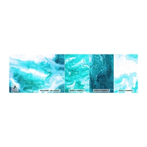 Mostră de Tapet Standard Eco - În nucleul elementului - Abstracția, Bucată, Model modern - 100x30 cm