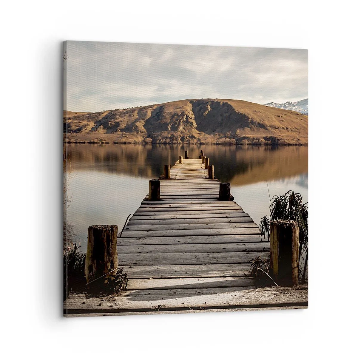 Tablou pe pânză - Peisaj în tăcere - 50x50 cm