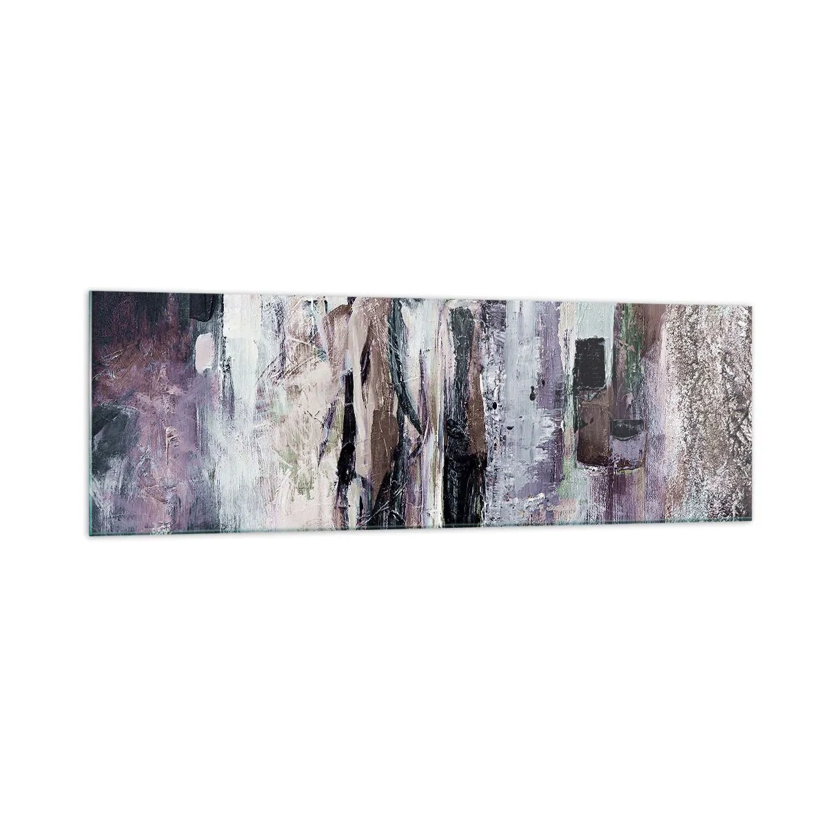 Tablou pe sticlă - Cei trei misterioși - 160x50 cm
