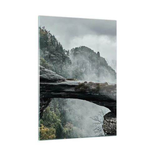 Tablou pe sticlă - Aventura este pe cale să înceapă - 50x70 cm