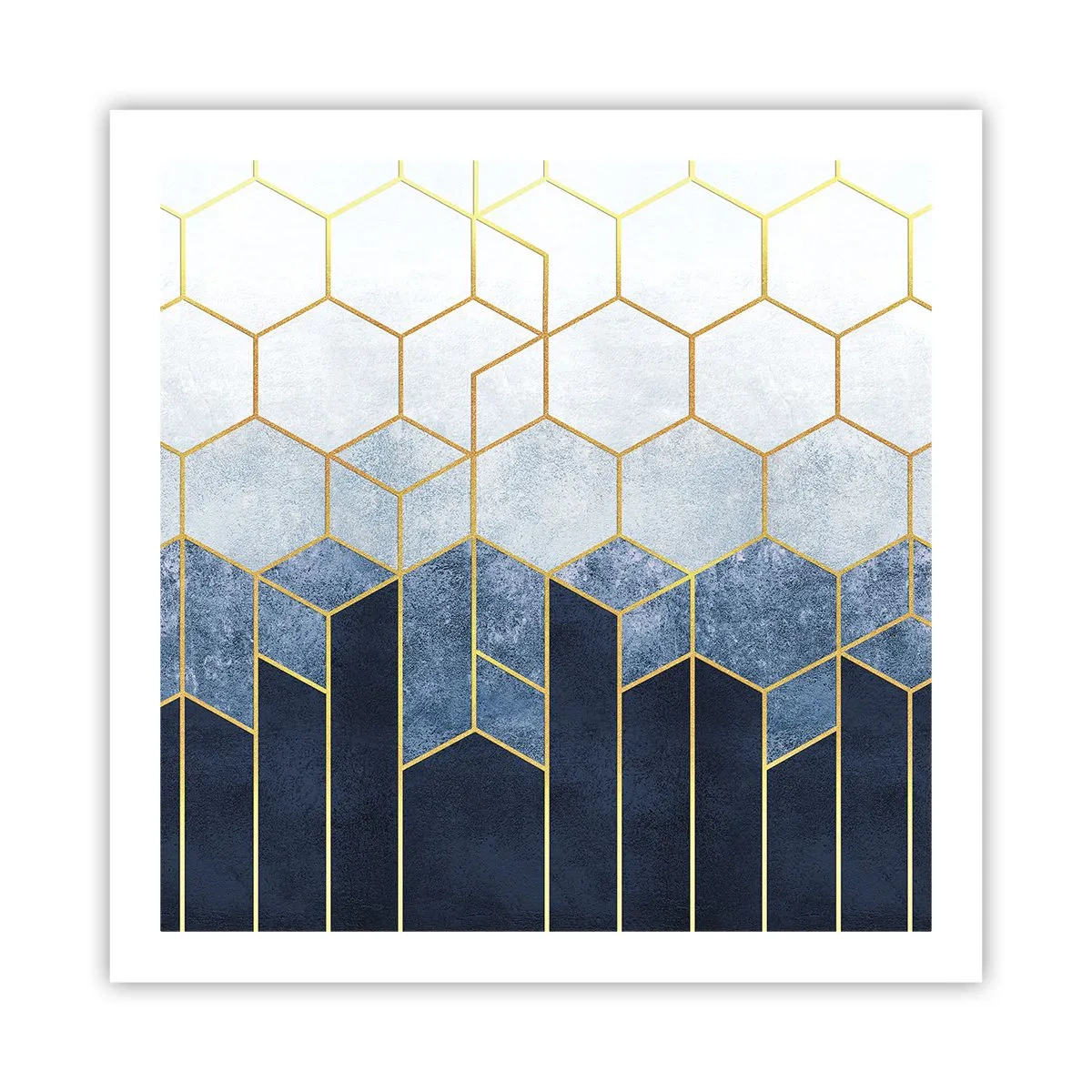 Poster - Compoziție în ritm sincopat - 60x60 cm