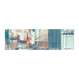 Mostră de Tapet Standard Eco - Întinde-te spre lumină - Pastel, Minimalism, Luminos - 100x30 cm