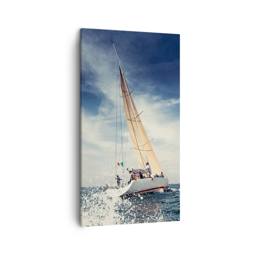 Tablou pe pânză - Nu ne vor prinde din urmă! - 45x80 cm