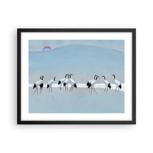 Poster în ramă neagră - După o zi fierbinte - 50x40 cm