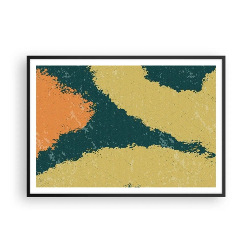 Poster în ramă neagră - Abstracție - în slow motion - 100x70 cm