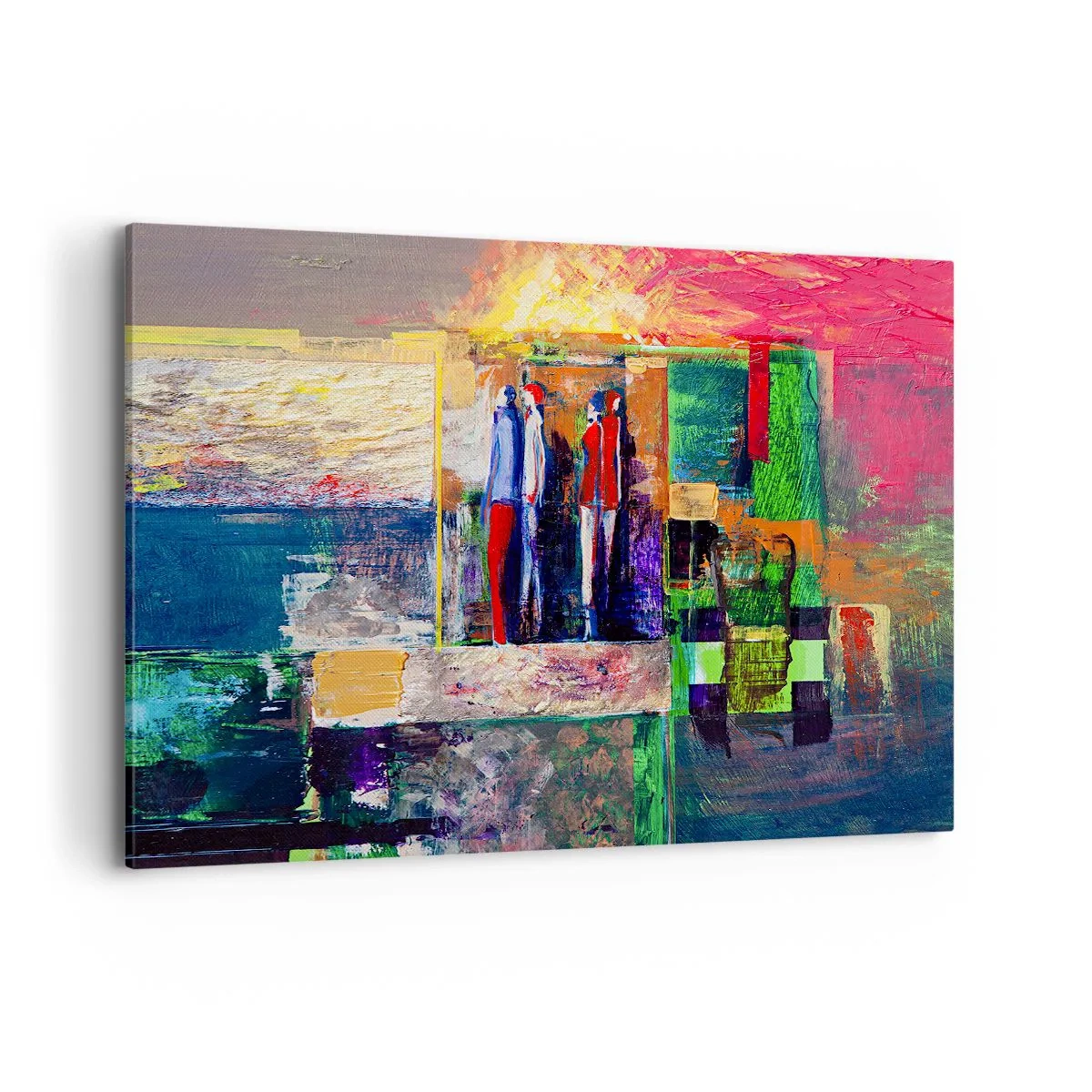 Tablou pe pânză - Relații și emoții - 120x80 cm