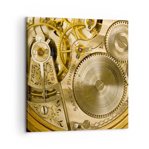 Tablou pe pânză - Fii în pas cu vremurile - 60x60 cm