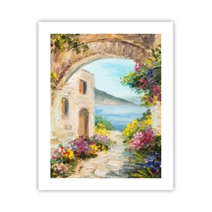 Poster - Farmecul peisajului de coastă - 40x50 cm