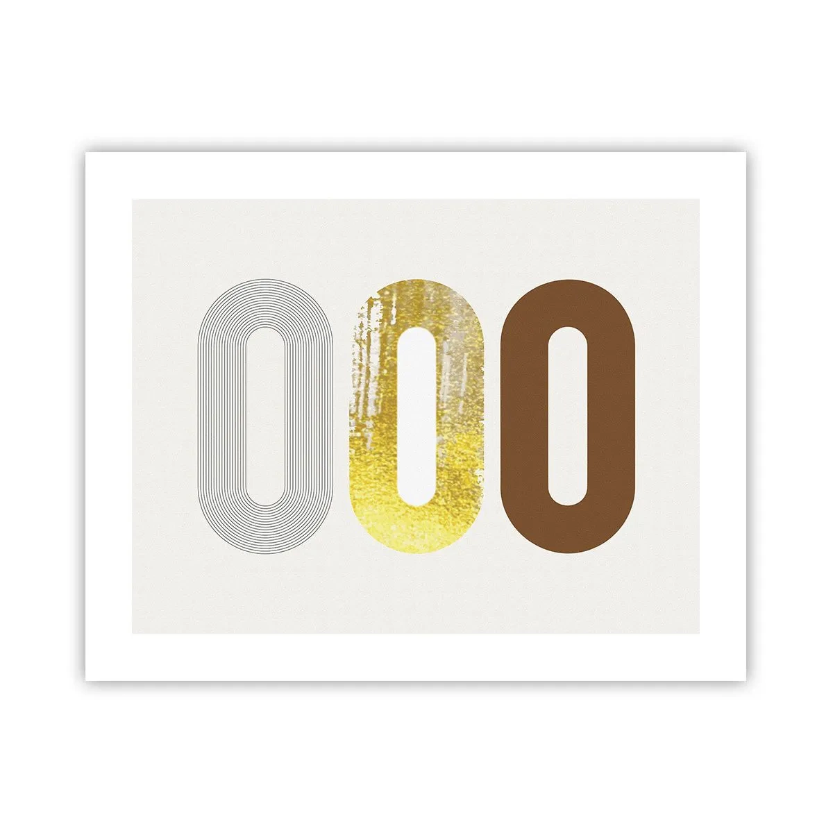 Poster - Ooo! - 50x40 cm