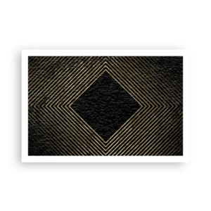 Poster - Geometrie în stil glamour - 91x61 cm