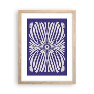 Poster în ramă de stejar deschis - Inspirații etnice - 30x40 cm