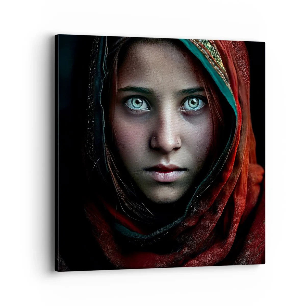 Tablou pe pânză - Prințesa orientală - 40x40 cm