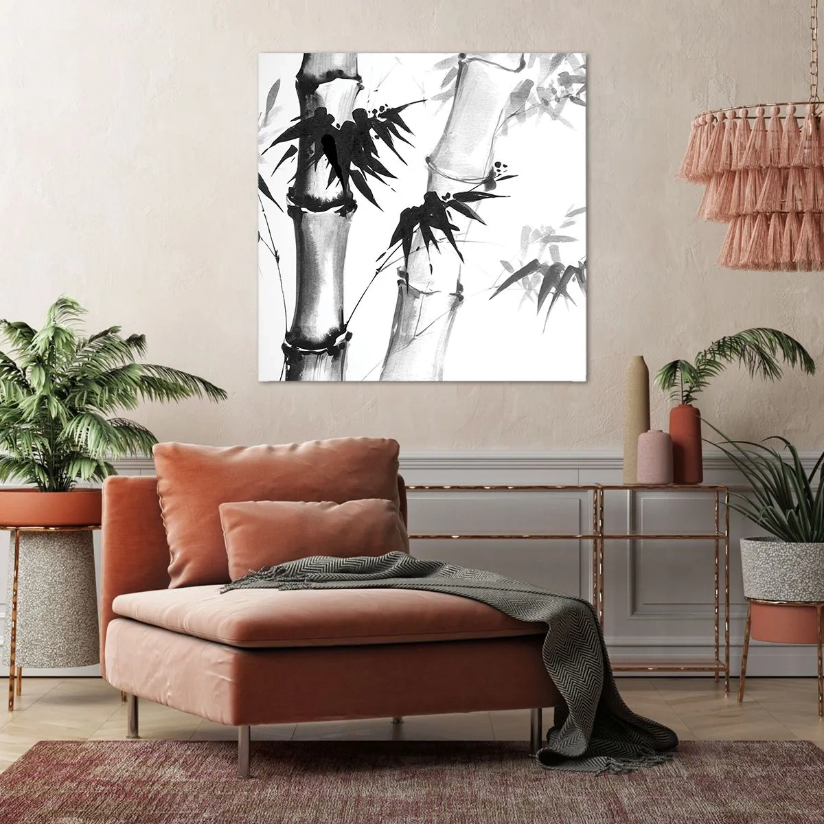 Tablou pe pânză - Primul-plan al Orientului - 70x70 cm