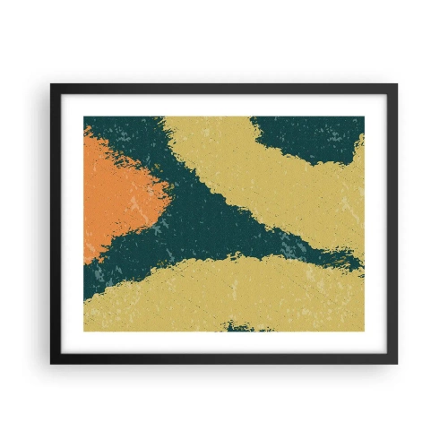 Poster în ramă neagră - Abstracție - în slow motion - 50x40 cm