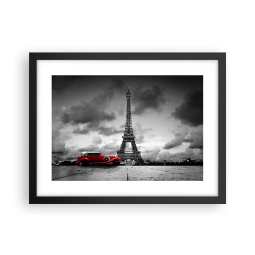 Poster în ramă neagră - Nu cu mult timp în urmă, la Paris - 40x30 cm