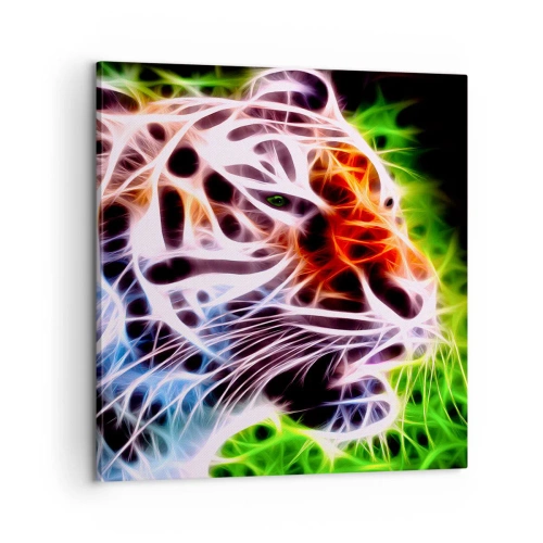 Tablou pe pânză - Aură amenințătoare - 60x60 cm