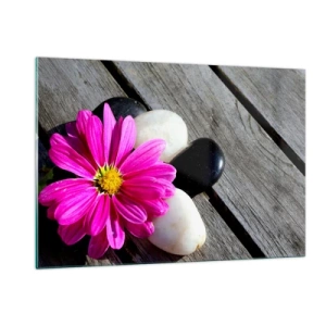 Tablou pe sticlă - Odihnă pe dig - 120x80 cm