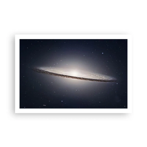 Poster - Cu mult timp în urmă, într-o galaxie foarte, foarte îndepărtată... - 91x61 cm