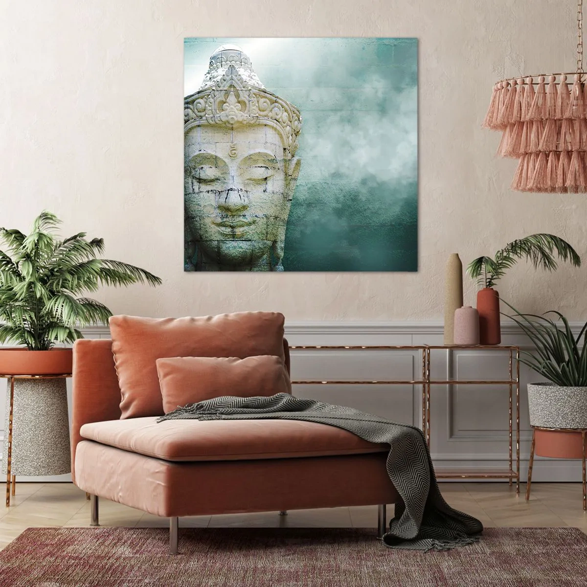 Tablou pe pânză - Căutând iluminarea - 70x70 cm