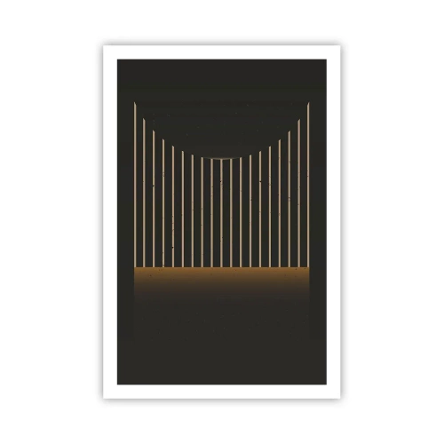 Poster - Explorați întunericul - 61x91 cm