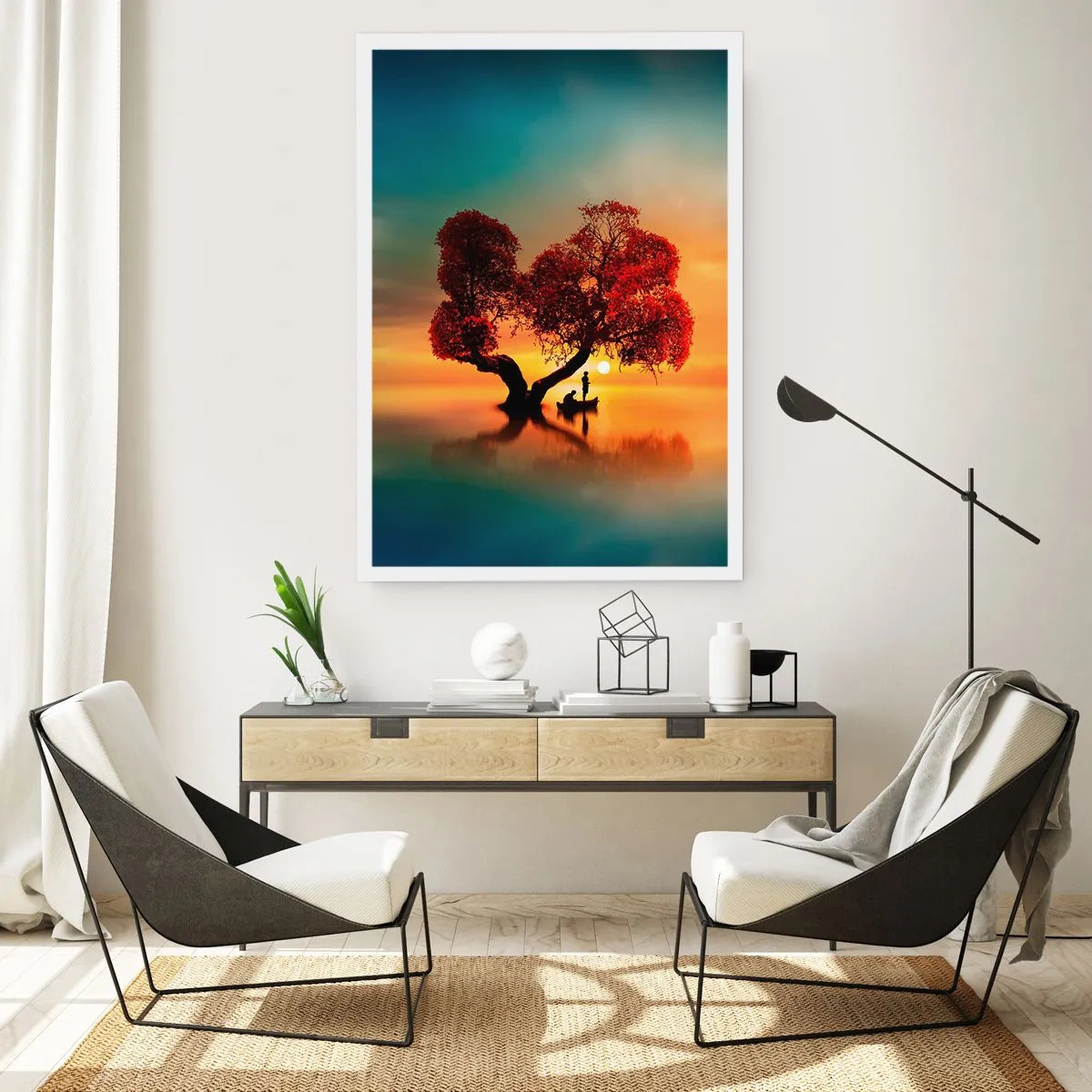 Poster - Lume îndepărtată și tăcută - 30x40 cm