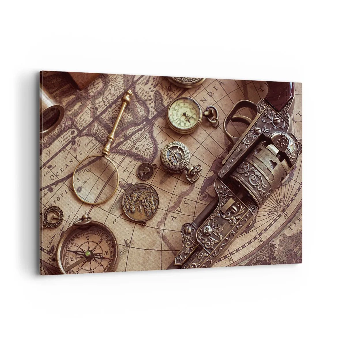 Tablou pe pânză - Sugestii de aventură - 120x80 cm