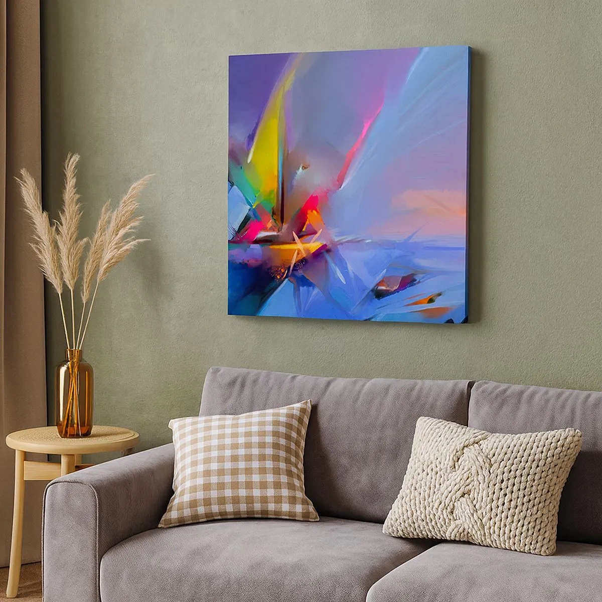 Tablou pe pânză - Iute ca o pasăre - 30x30 cm