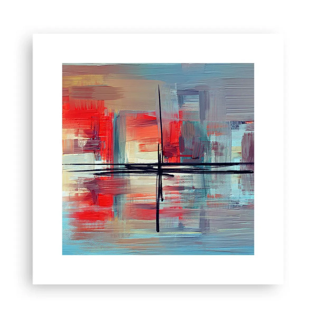 Poster - Peisaj dintr-o dimensiune necunoscută - 30x30 cm