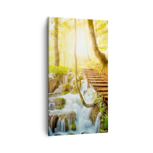 Tablou pe pânză - Răcirea dorită - 45x80 cm