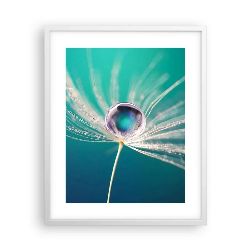 Poster în ramă albă - Moment mistic - 40x50 cm