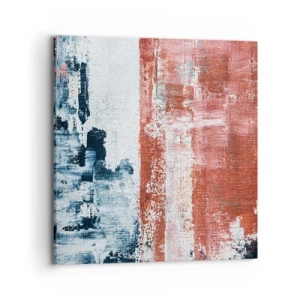 Tablou pe pânză - Jumi-juma abstract - 70x70 cm