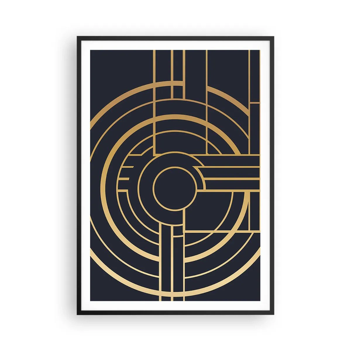 Poster în ramă neagră - Întoarcerea lucrurilor - 70x100 cm