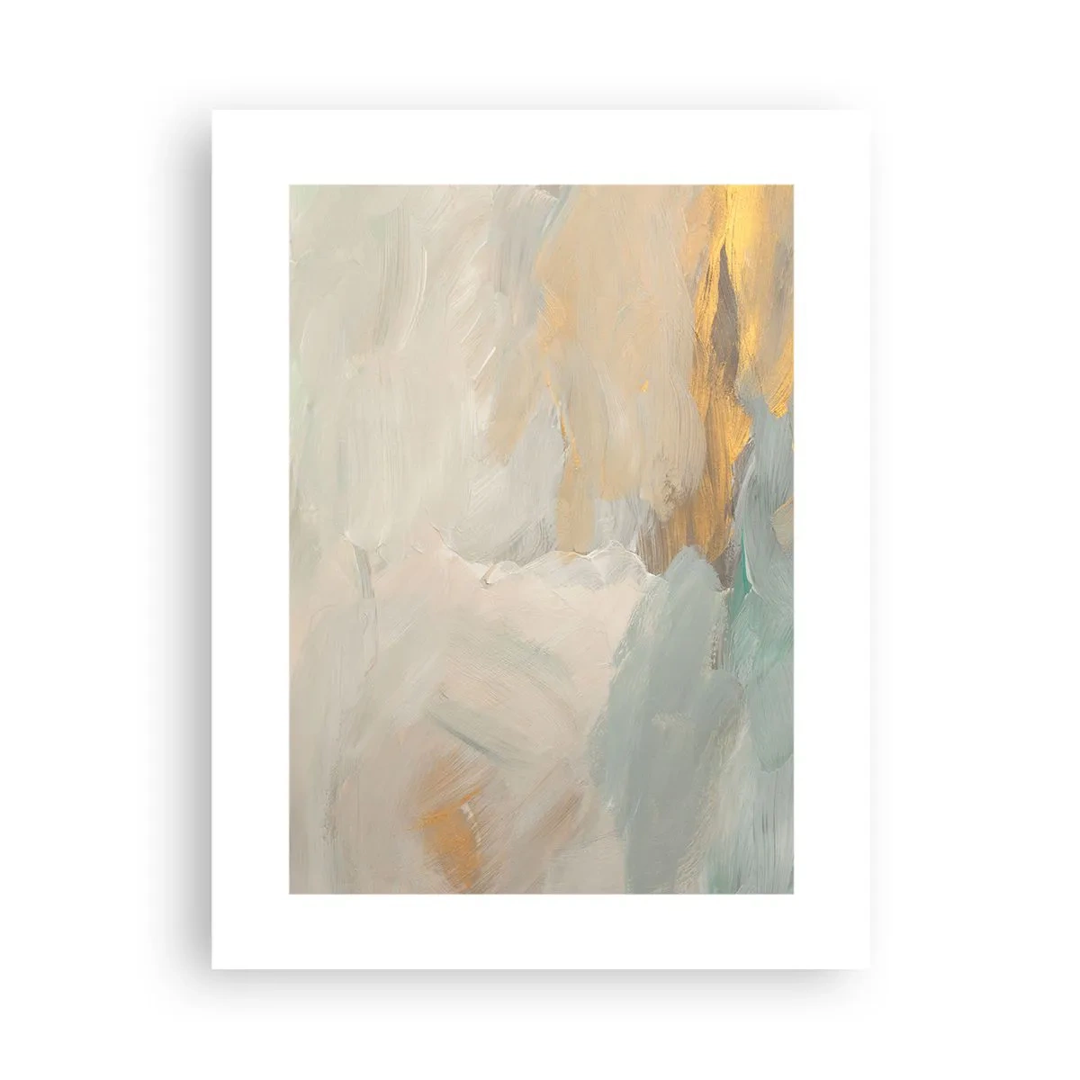 Poster - Abstracție - lumea blândeții - 30x40 cm