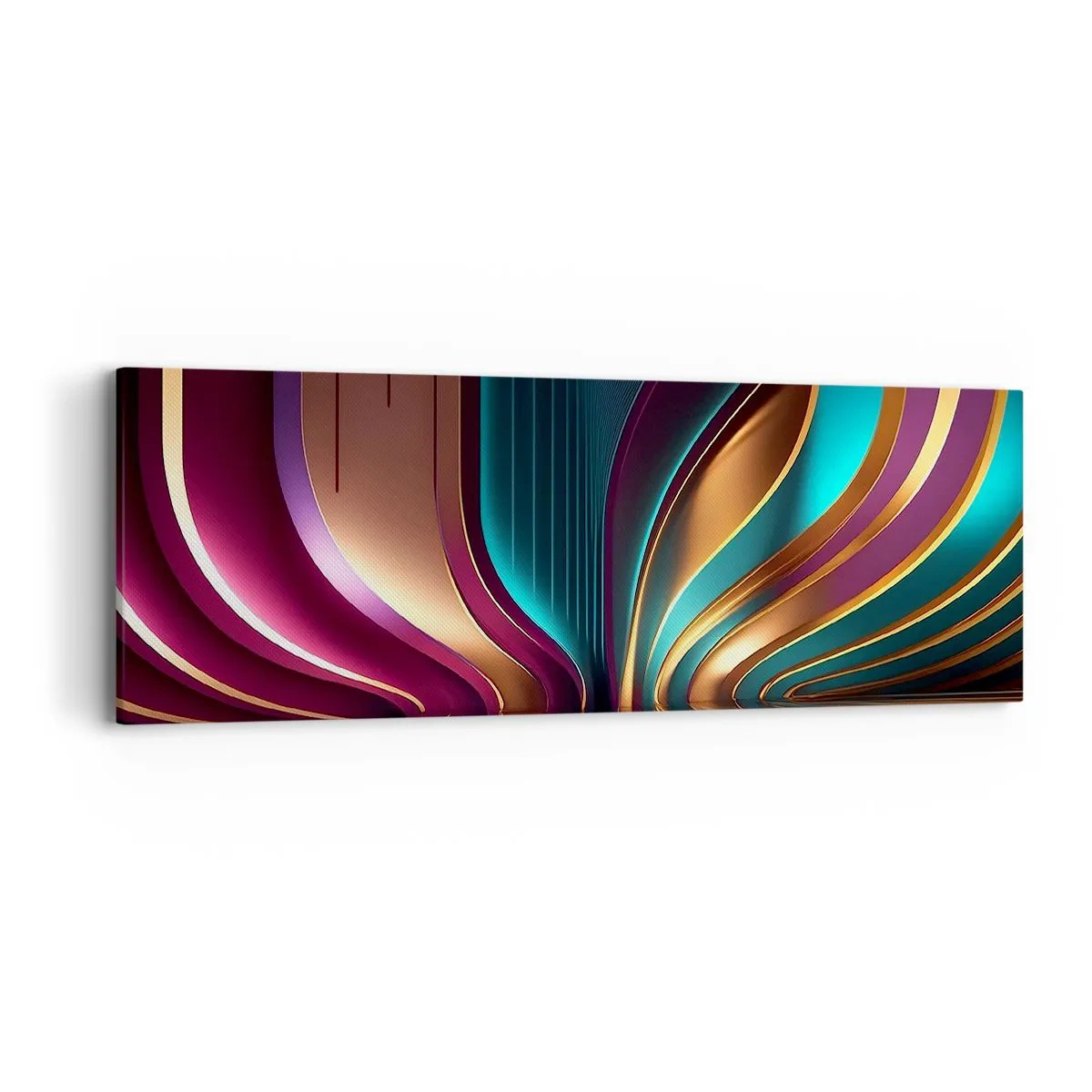 Tablou pe pânză - Arhitectură de lumină - 90x30 cm