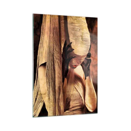 Tablou pe sticlă - Între bine și rău - 50x70 cm