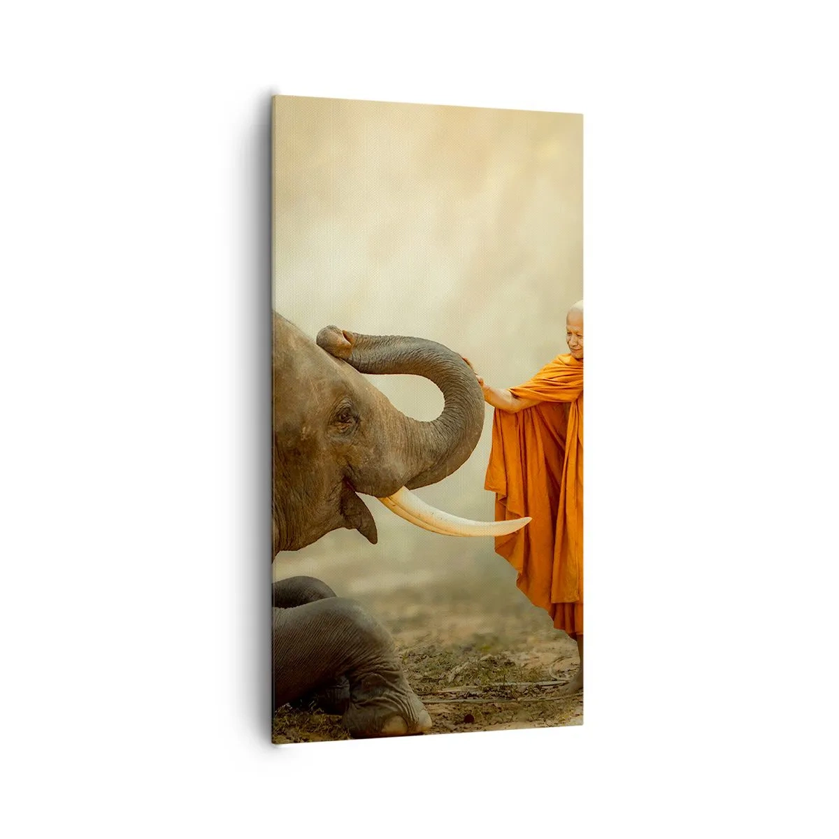 Tablou pe pânză - Întâlnire în călătorie - 65x120 cm