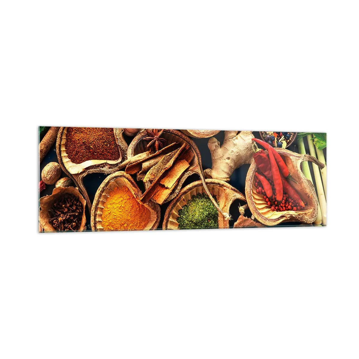 Tablou pe sticlă - Ia ce vrei - 160x50 cm