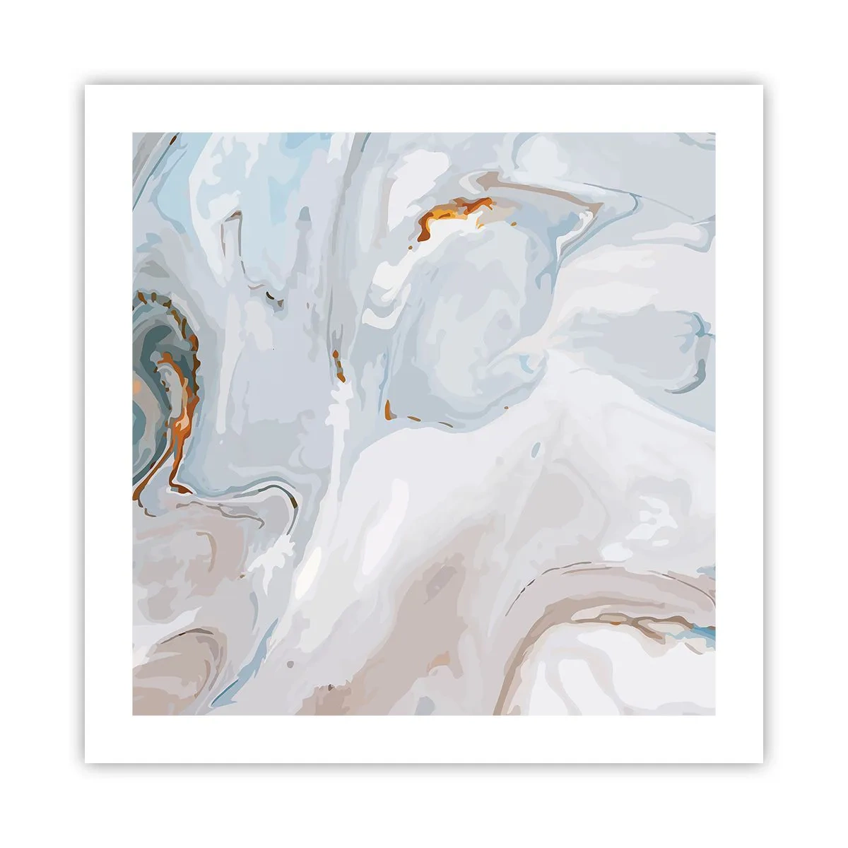 Poster - Albul ridicat - 50x50 cm