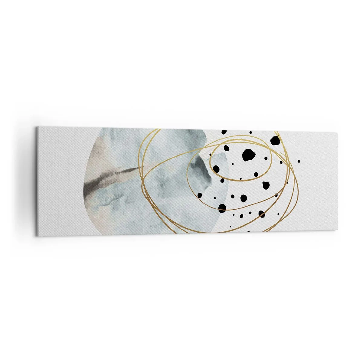 Tablou pe pânză - În îmbrățișarea spațiului - 160x50 cm