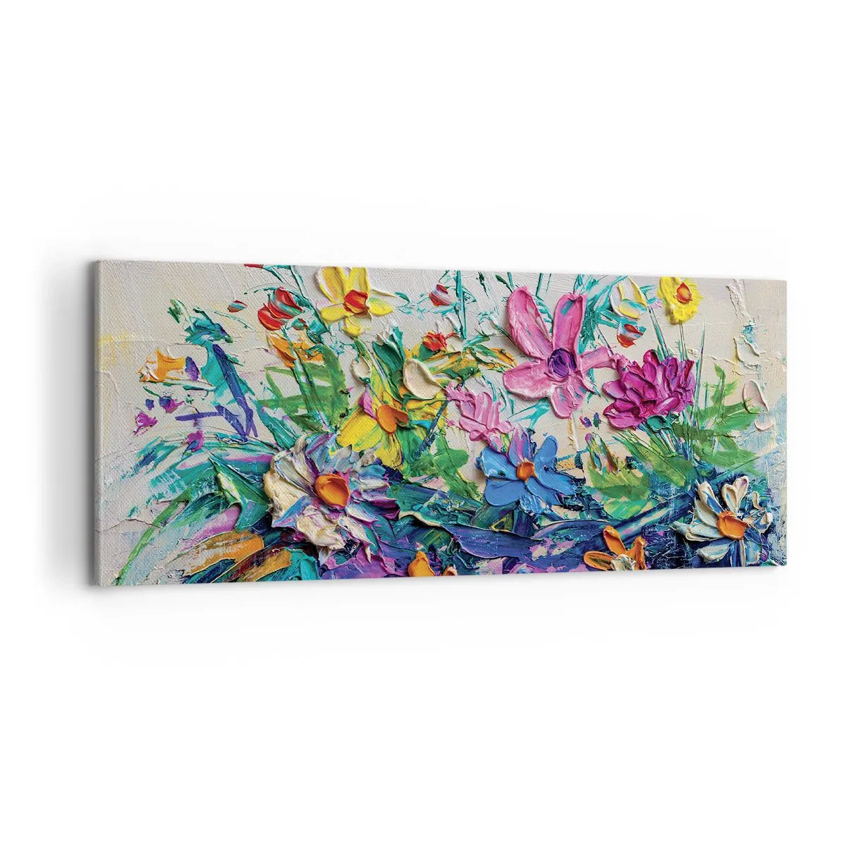 Tablou pe pânză - Nu este deloc o natură moartă - 100x40 cm