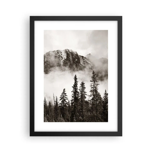 Poster în ramă neagră - Stăpânul de granit - 30x40 cm